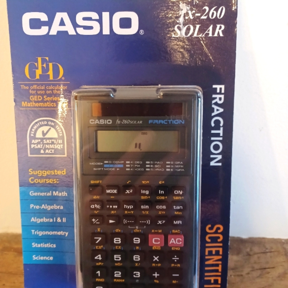 Casio Fraction Scientific FX- 260  solar